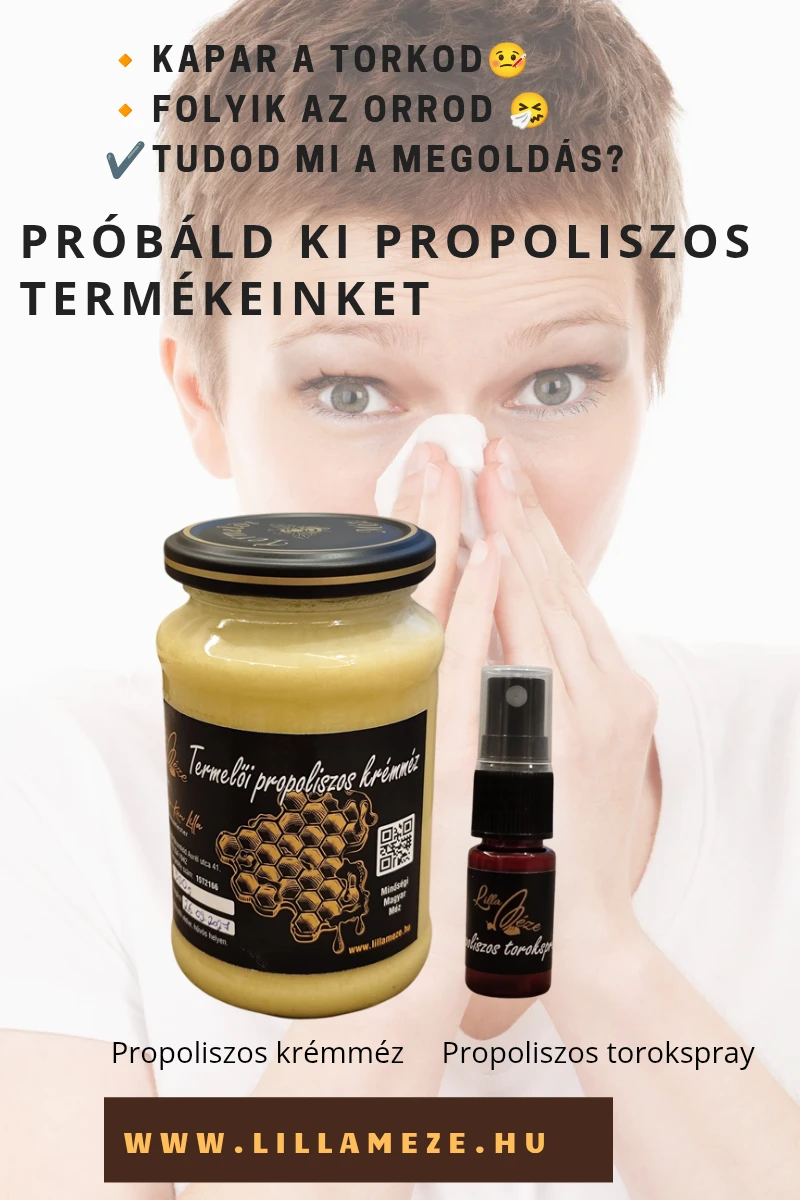 Próbáld ki propoliszos termékeinket 